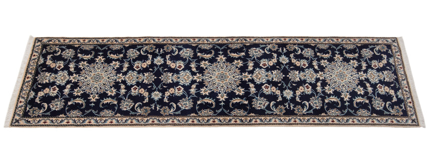 Alfombra persa Nain | 291 x 71 cm