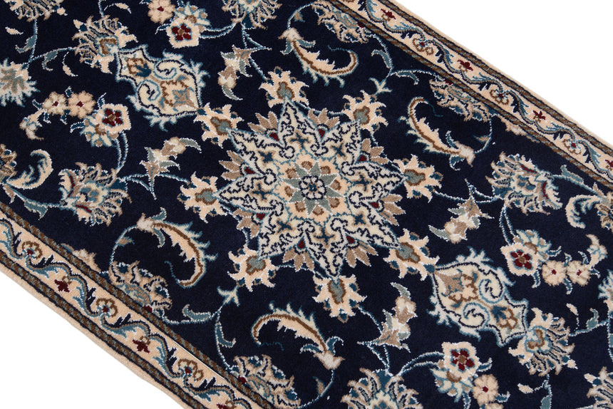 Alfombra persa Nain | 291 x 71 cm