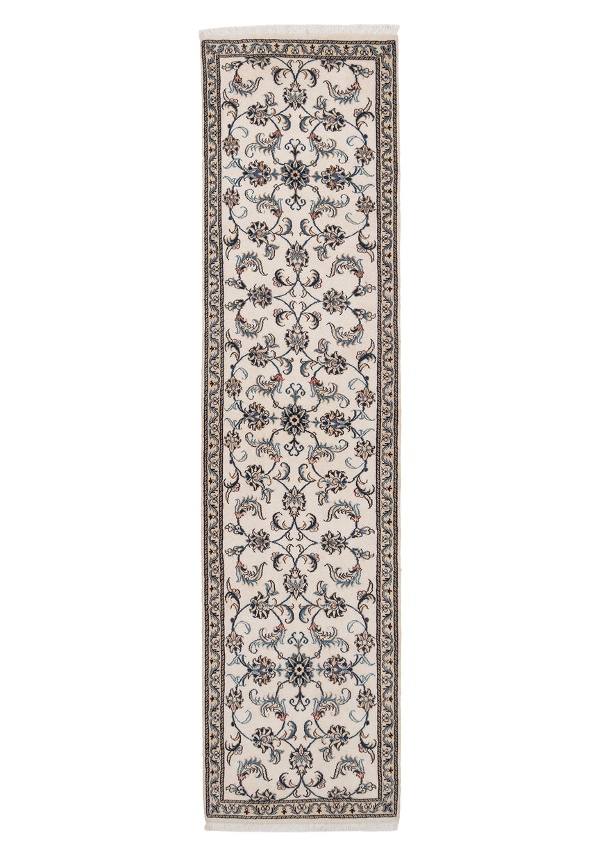 Alfombra persa Nain | 297 x 72 cm