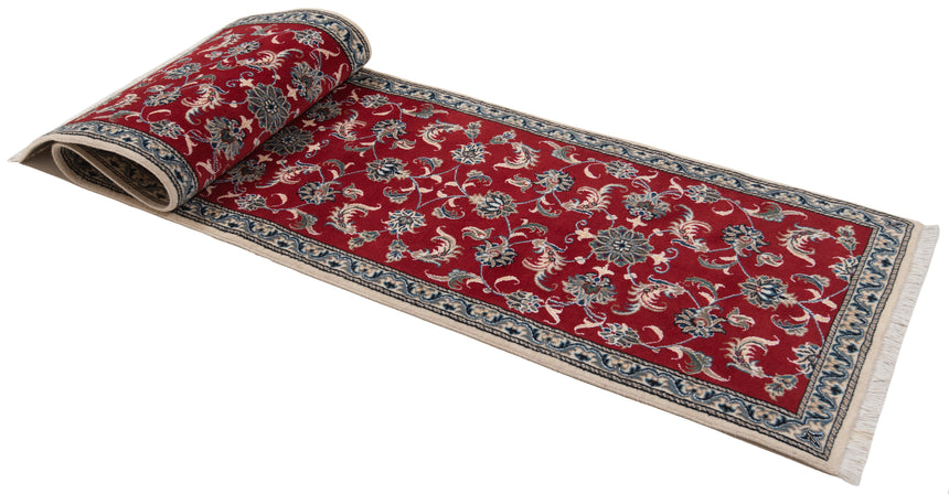 Alfombra persa Nain | 291 x 77 cm