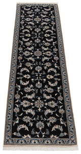 Alfombra persa Nain | 280 x 77 cm