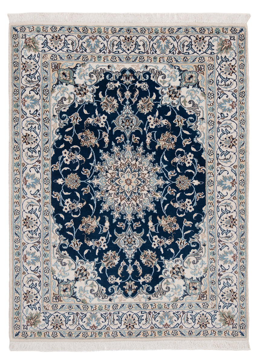 Alfombra persa Nain | 196 x 145 cm