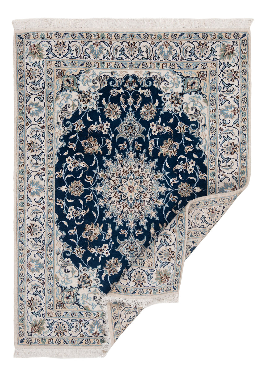 Alfombra persa Nain | 196 x 145 cm