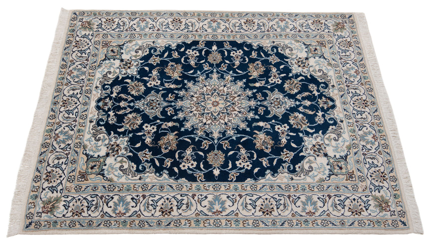 Alfombra persa Nain | 196 x 145 cm