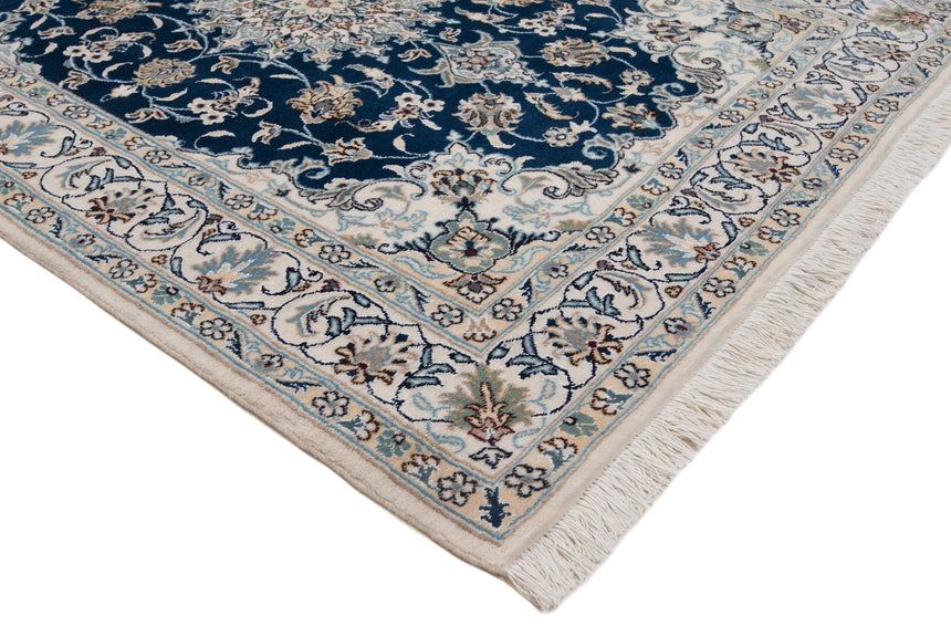 Alfombra persa Nain | 196 x 145 cm