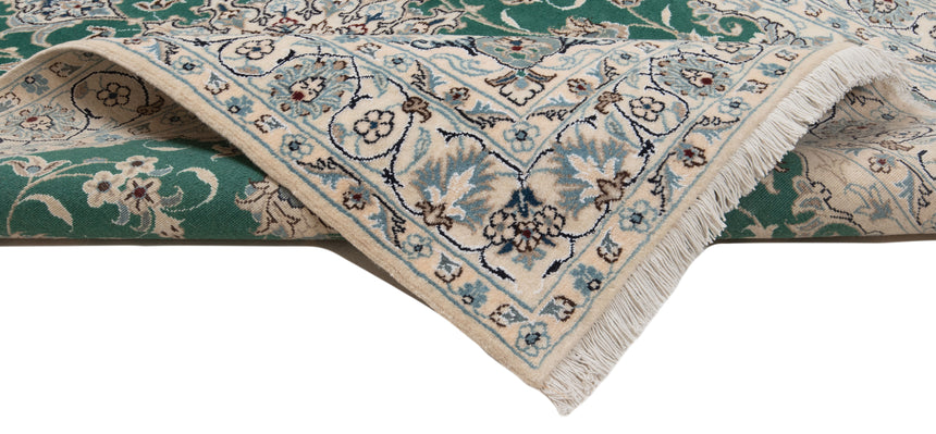 Alfombra persa Nain | 196 x 142 cm