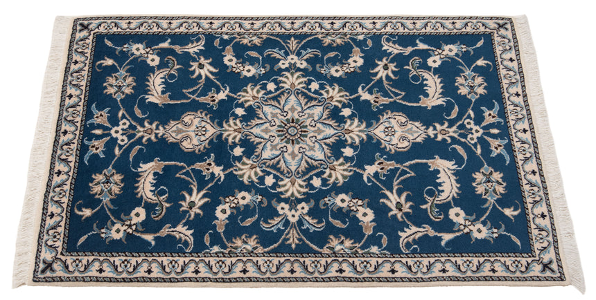 Alfombra persa Nain | 141 x 84 cm