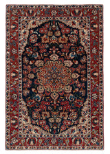 Alfombra persa de Isfahán | 150 x 100 cm