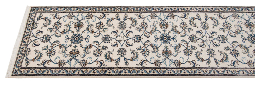 Alfombra persa Nain | 379 x 78 cm