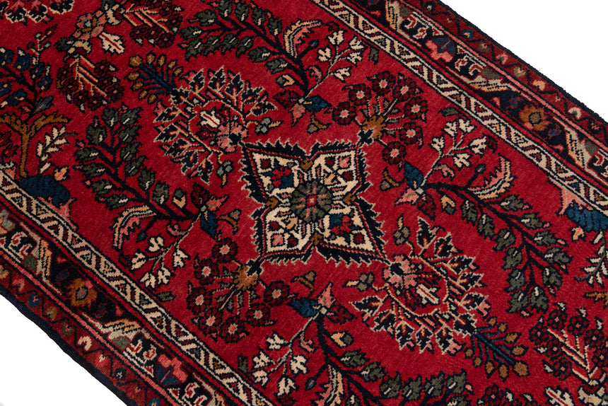 Alfombra persa Hamedan | 423 x 93 cm