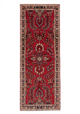 Alfombra persa Hamedan | 207 x 75 cm