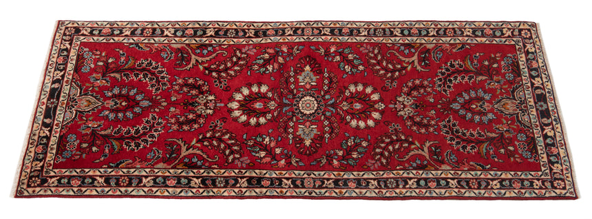 Alfombra persa Hamedan | 207 x 75 cm