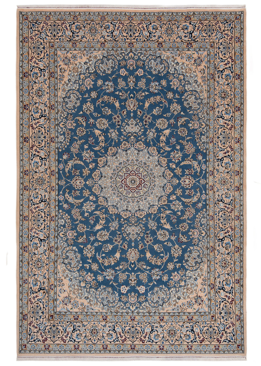 Alfombra persa Nain 9La | 295 x 198 cm