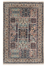 Alfombra persa Nain 9La | 153 x 102 cm