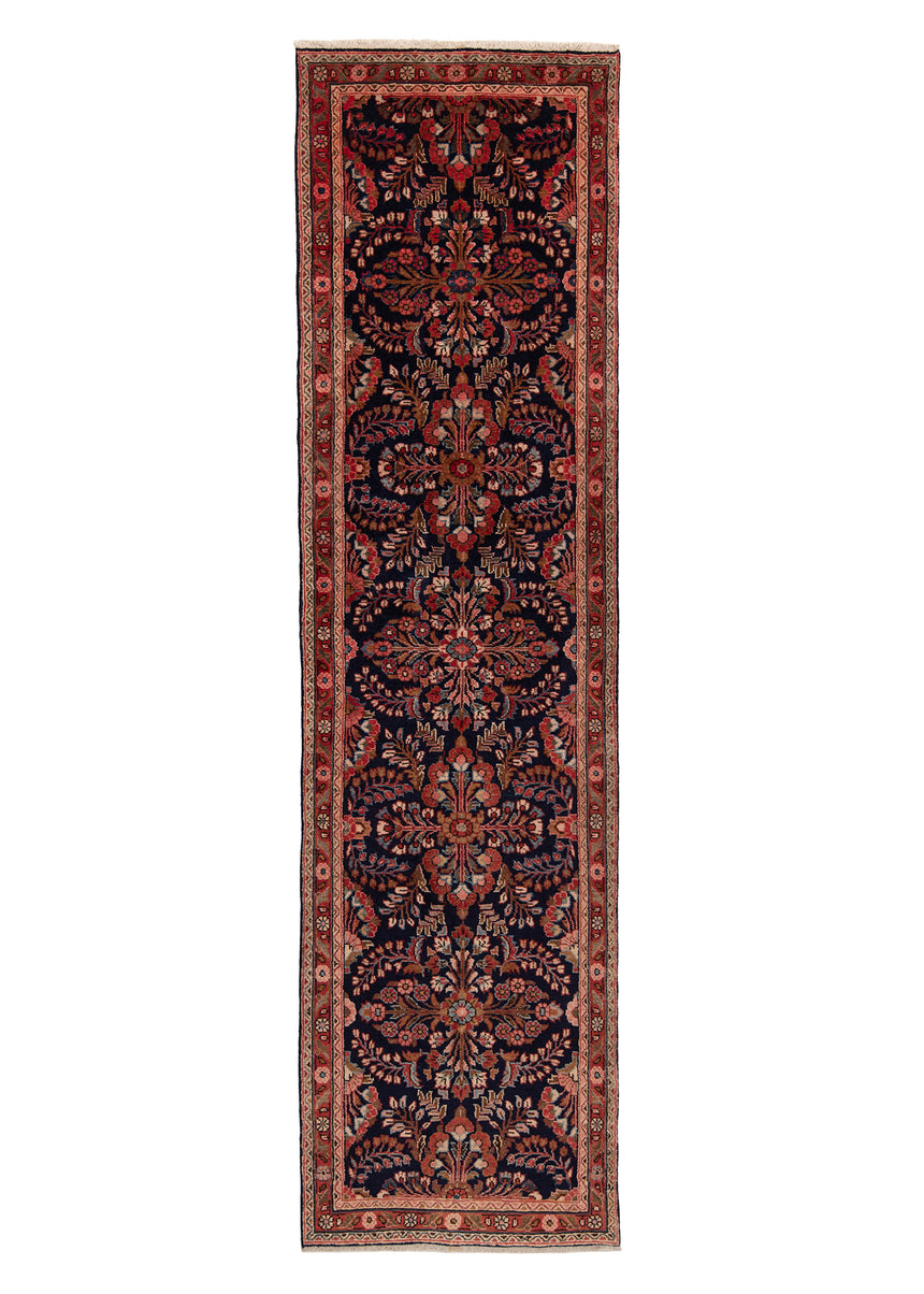 Alfombra persa Hamedan | 321 x 83 cm