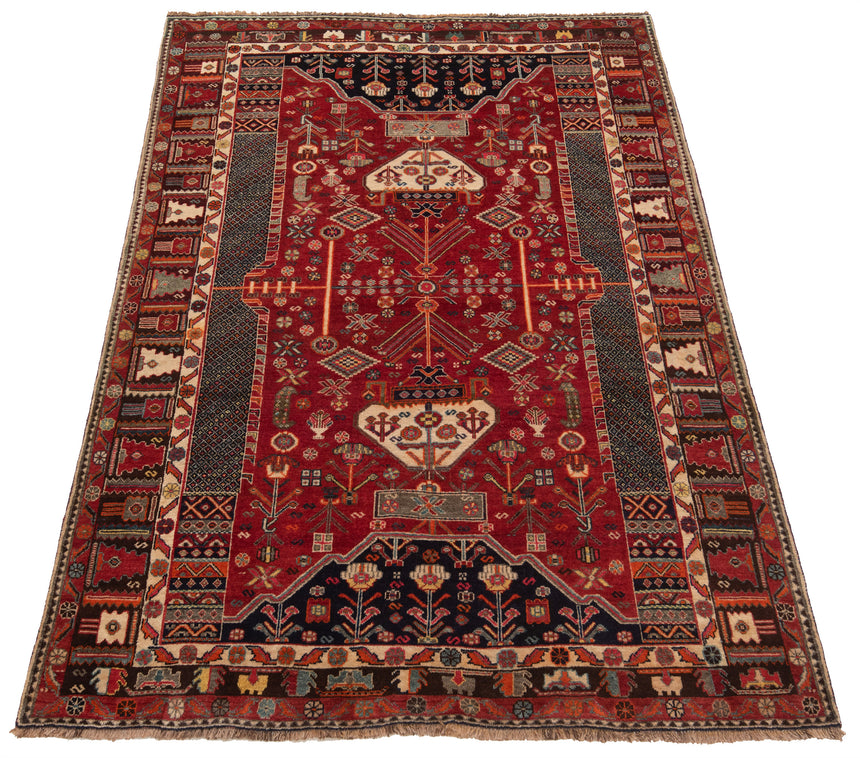 Alfombra persa Shiraz | 243 x 164 cm