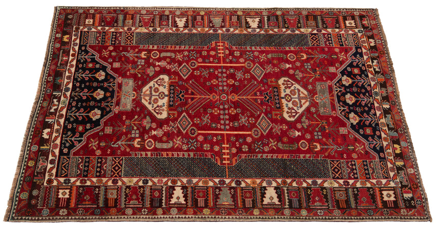 Alfombra persa Shiraz | 243 x 164 cm