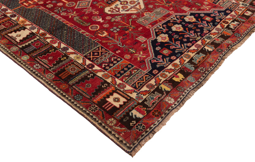 Alfombra persa Shiraz | 243 x 164 cm