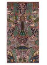 Alfombra persa Kashmar | 206 x 108 cm