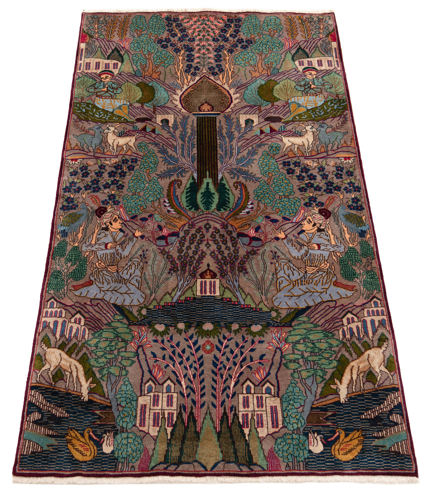 Alfombra persa Kashmar | 206 x 108 cm