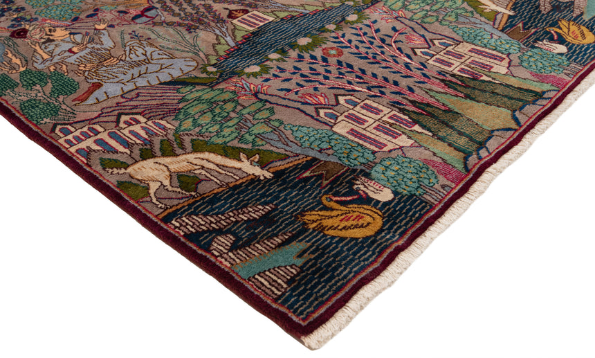 Alfombra persa Kashmar | 206 x 108 cm