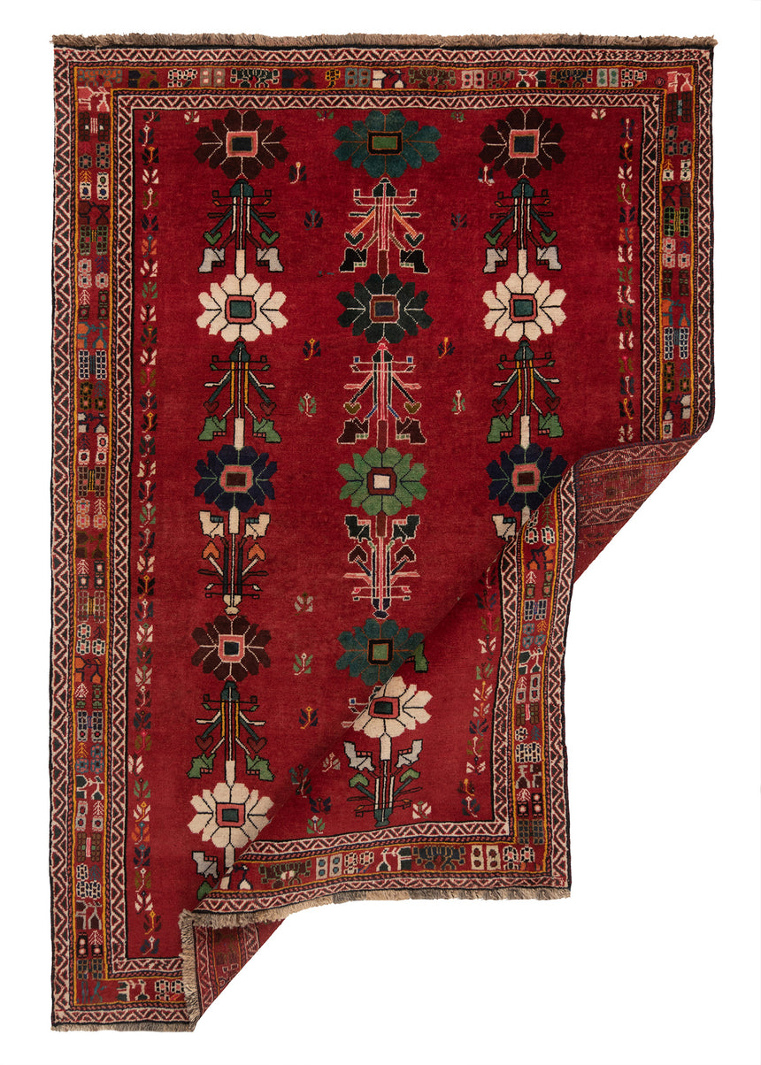 Alfombra persa Shiraz | 227 x 151 cm