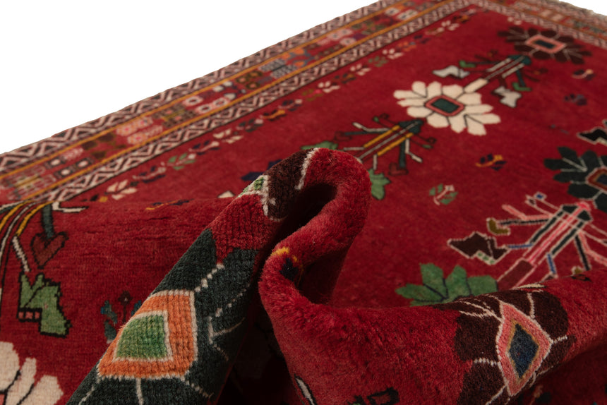 Alfombra persa Shiraz | 227 x 151 cm