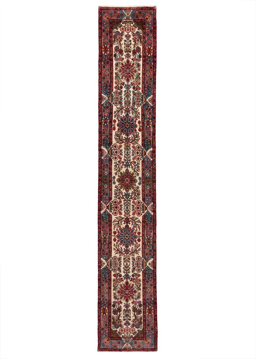 Alfombra persa Nahavand | 505 x 85 cm