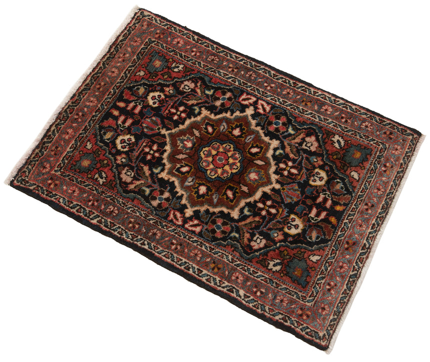 Alfombra persa Hamedan | 82 x 58 cm