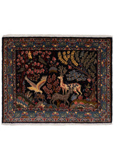 Alfombra persa Kashan | 75 x 97 cm