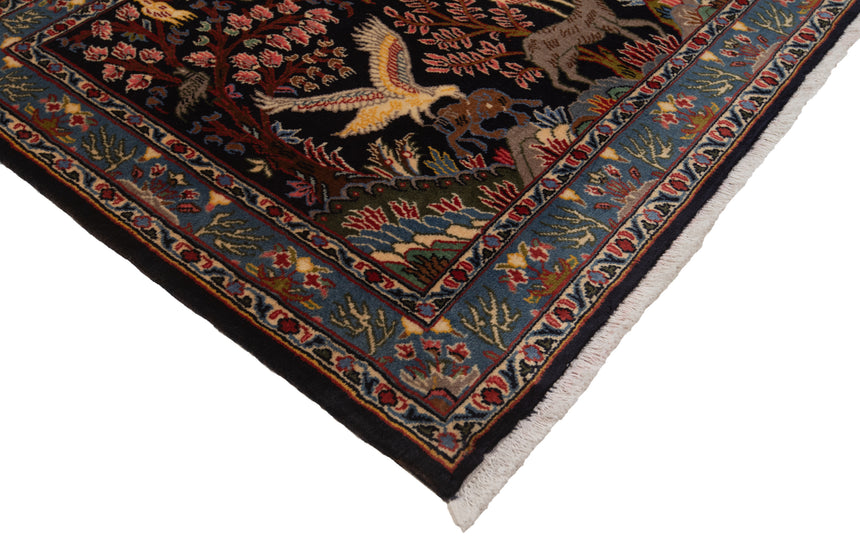 Alfombra persa Kashan | 75 x 97 cm