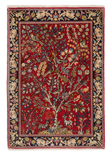 Alfombra persa Qom | 118 x 81 cm