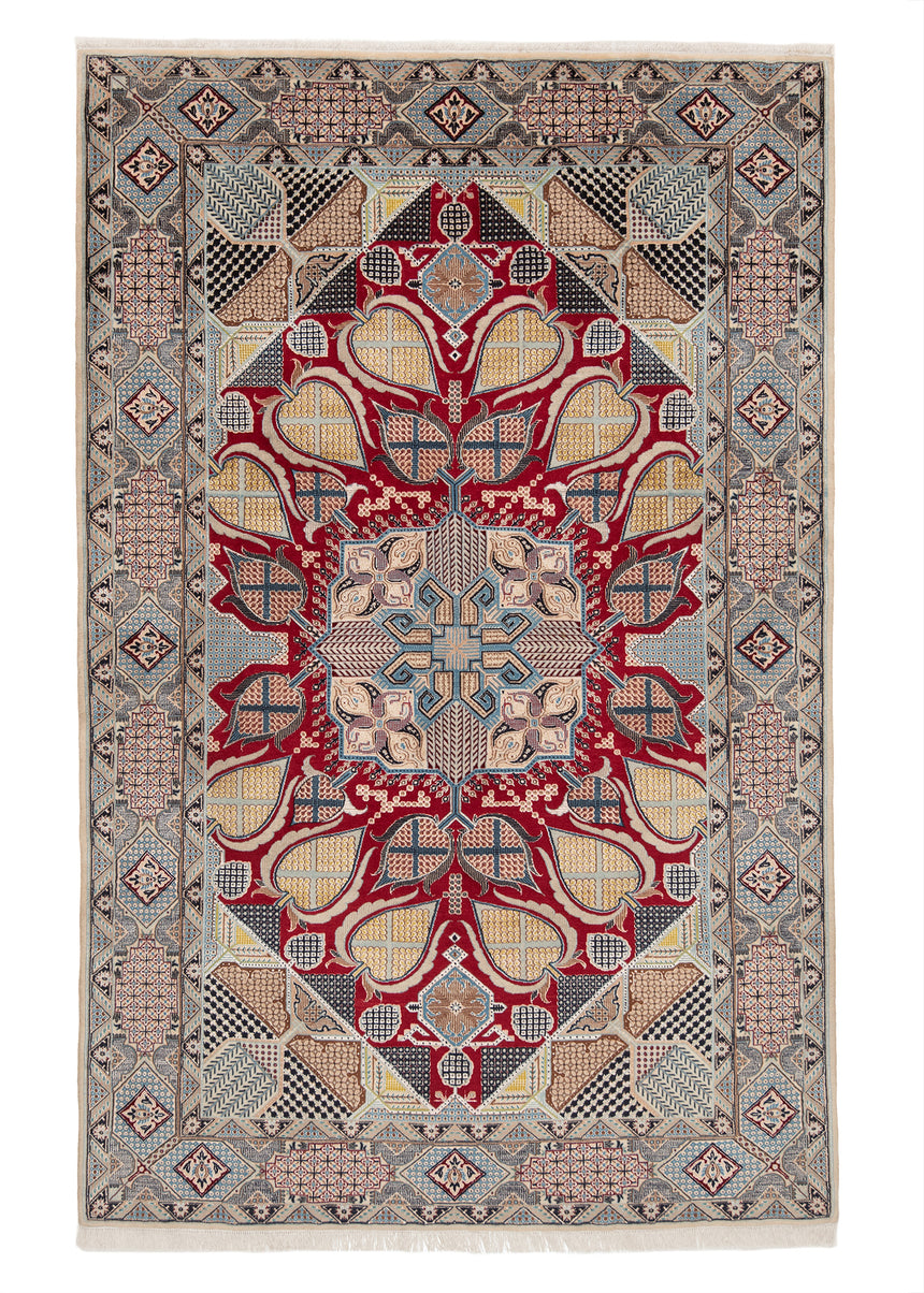Alfombra persa Nain 6La | 200 x 127 cm