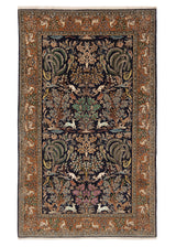 Alfombra persa Qom | 216 x 129 cm