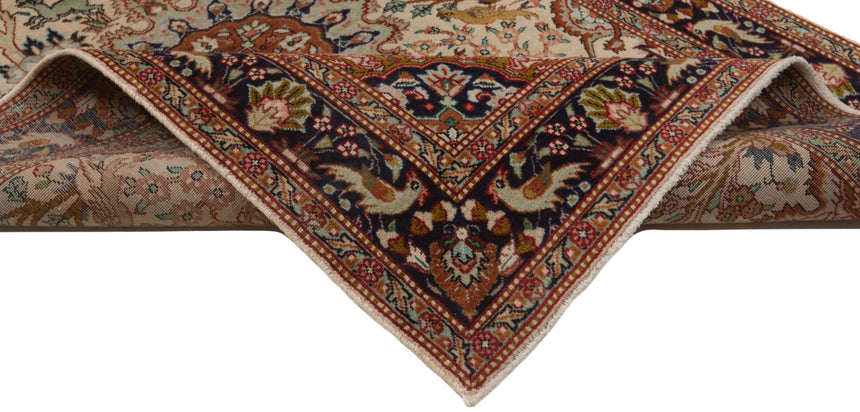 Alfombra persa Tabriz 40 Raj | 152 x 97 cm