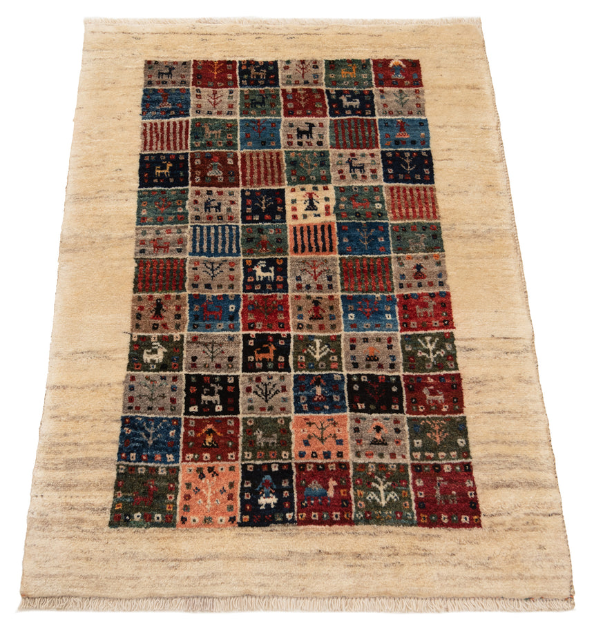 Alfombra persa Gabbeh lori baft Fein | 121 x 84 cm