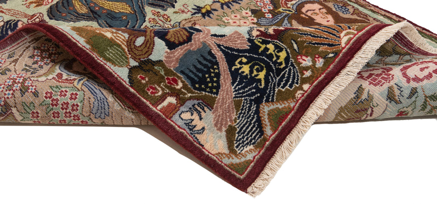 Alfombra persa Kashmar | 216 x 113 cm