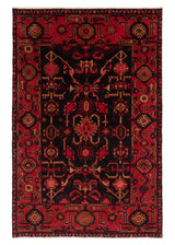 Alfombra persa Nahavand | 213 x 140 cm