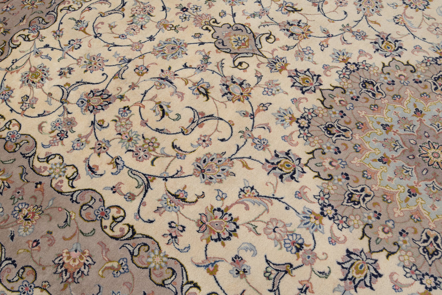 Alfombra persa Kashan | 365 x 242 cm