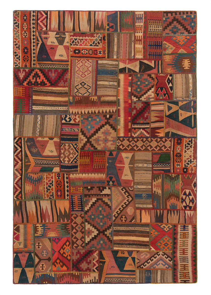 Patchwork de kilim | 300 x 200 cm