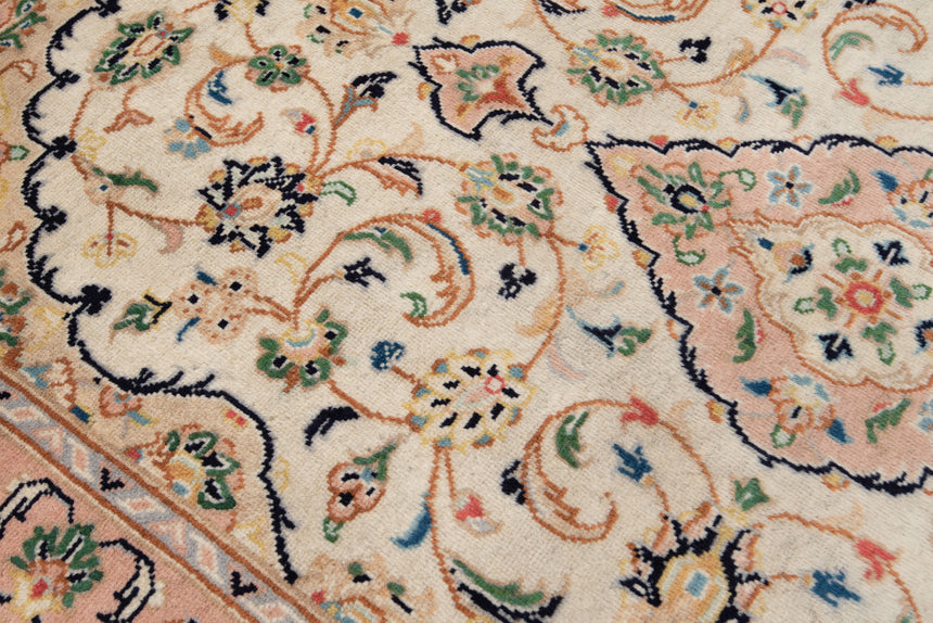 Alfombra persa Kashan | 145 x 95 cm