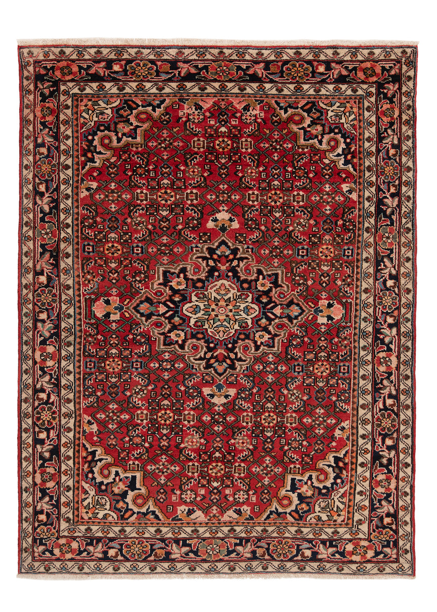 Alfombra persa Hamedan | 206 x 154 cm