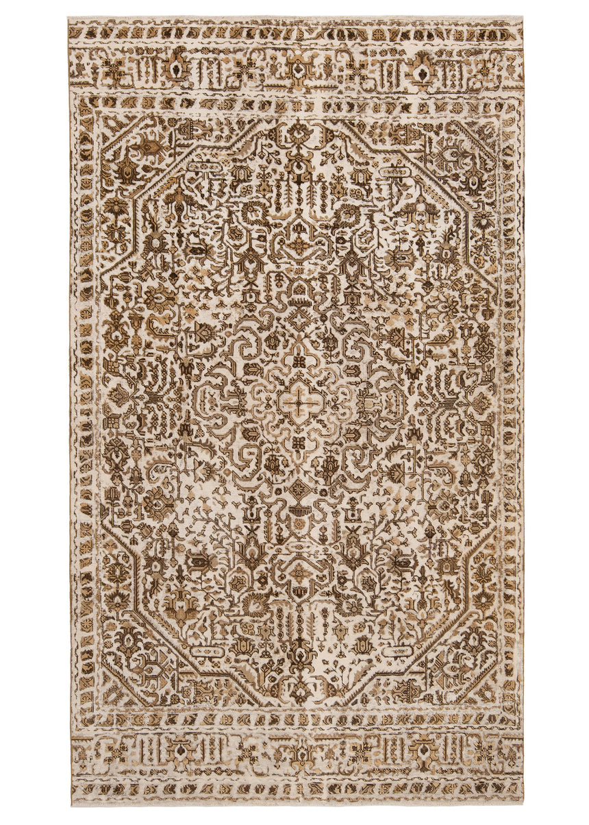 Alfombra vintage con relieve | 337 x 197 cm