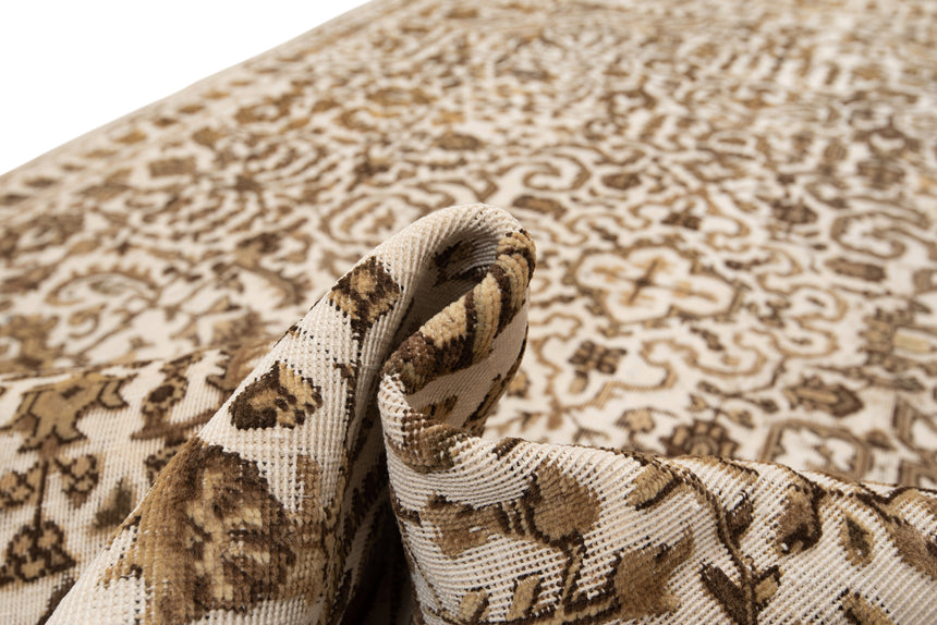 Alfombra vintage con relieve | 337 x 197 cm