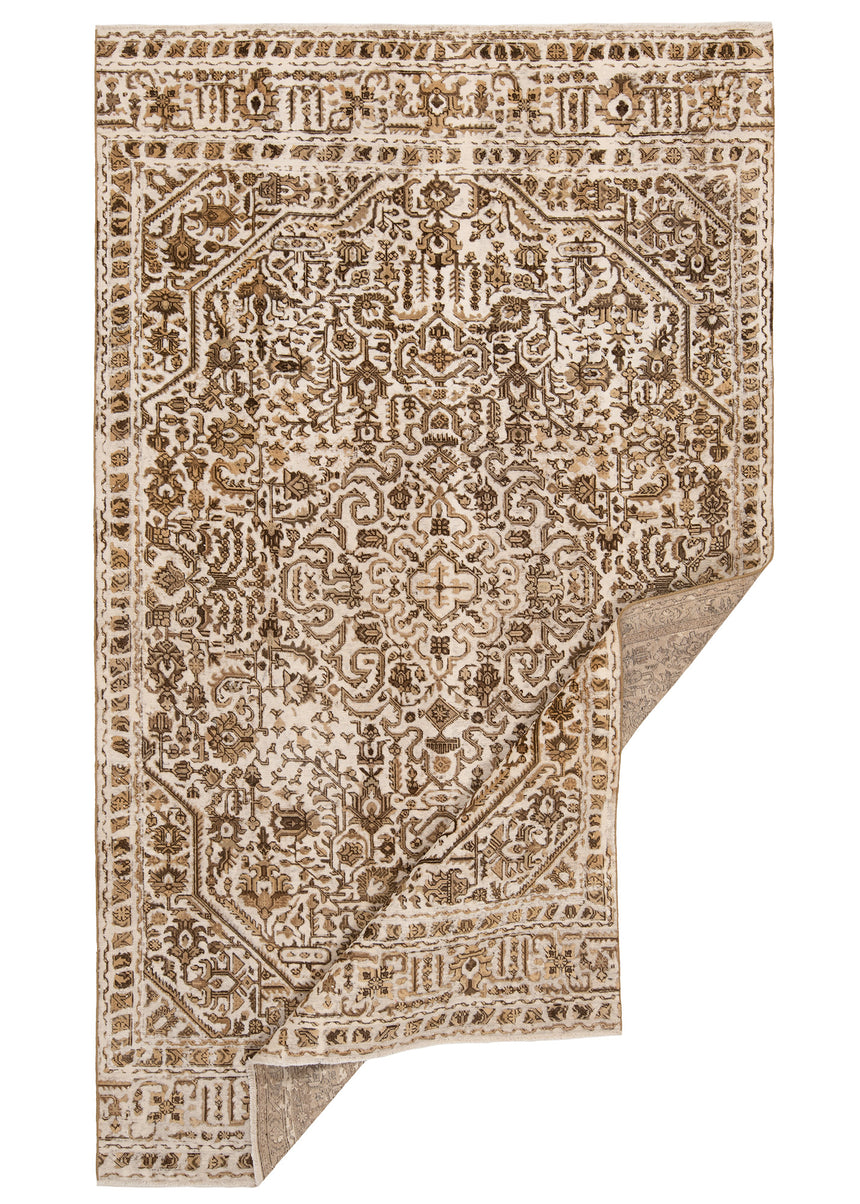 Alfombra vintage con relieve | 337 x 197 cm