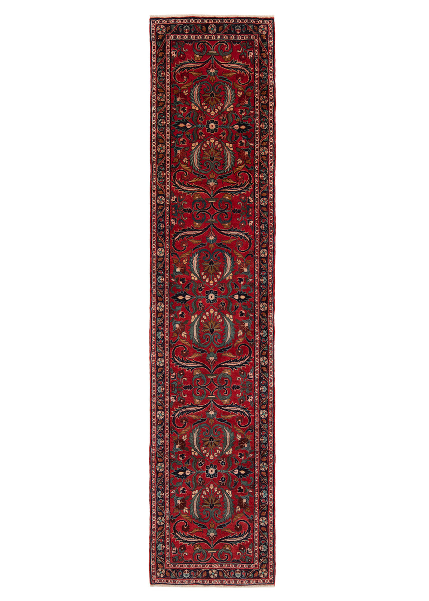 Alfombra persa Hamedan | 369 x 83 cm