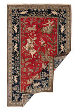 Alfombra persa Qom | 180 x 160 cm