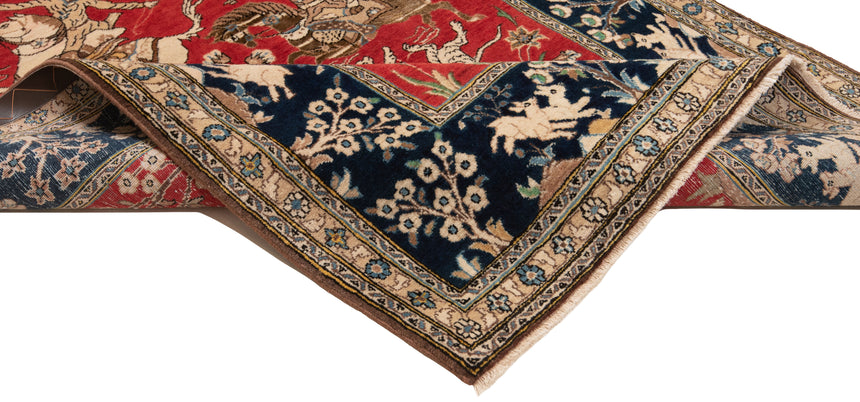 Alfombra persa Qom | 180 x 160 cm