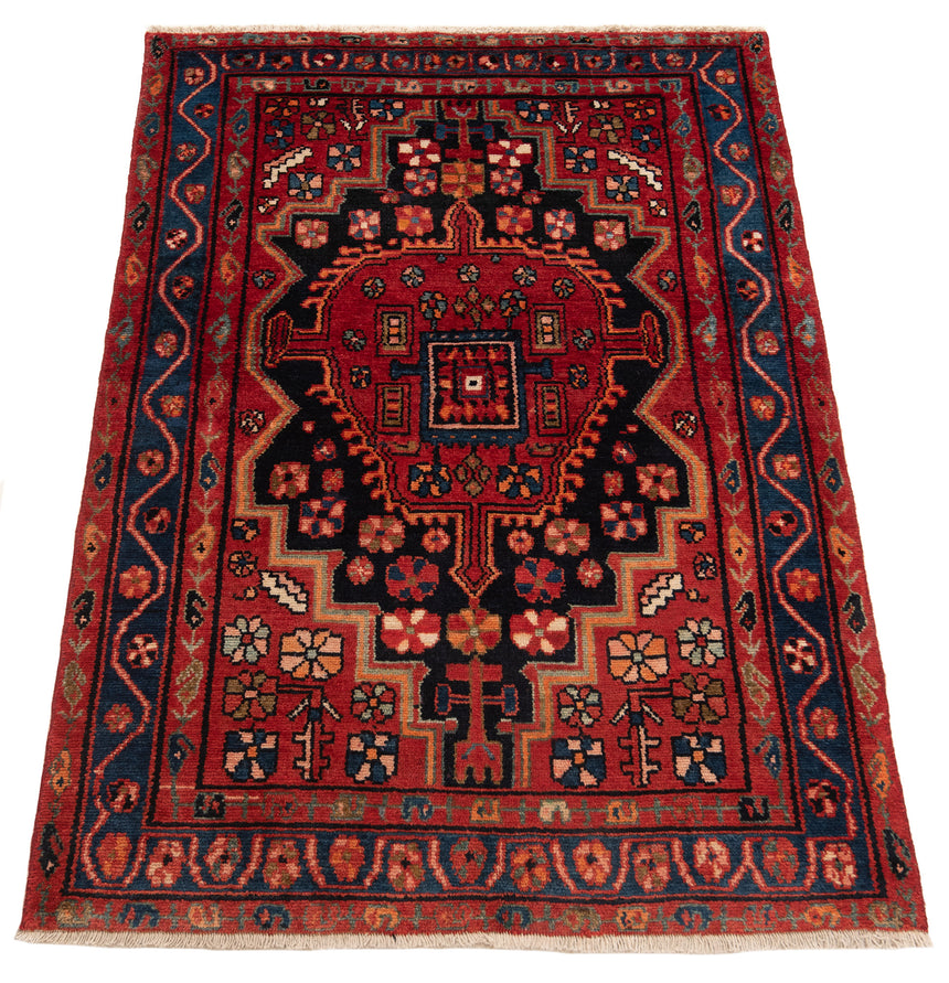 Alfombra persa Hamedan | 154 x 109 cm
