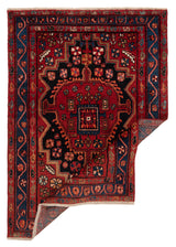 Alfombra persa Hamedan | 154 x 109 cm
